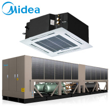 Midea 2-pipe 4-way cassette MKA-1200RA 22-240V 1200CFM Centrifugal fan cassette_air_conditioner